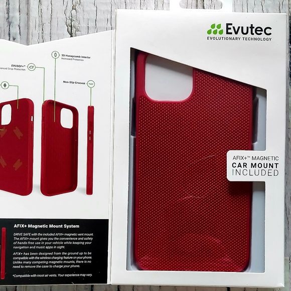 IPhone 12 pro max phone case - RED - Picture 2 of 3